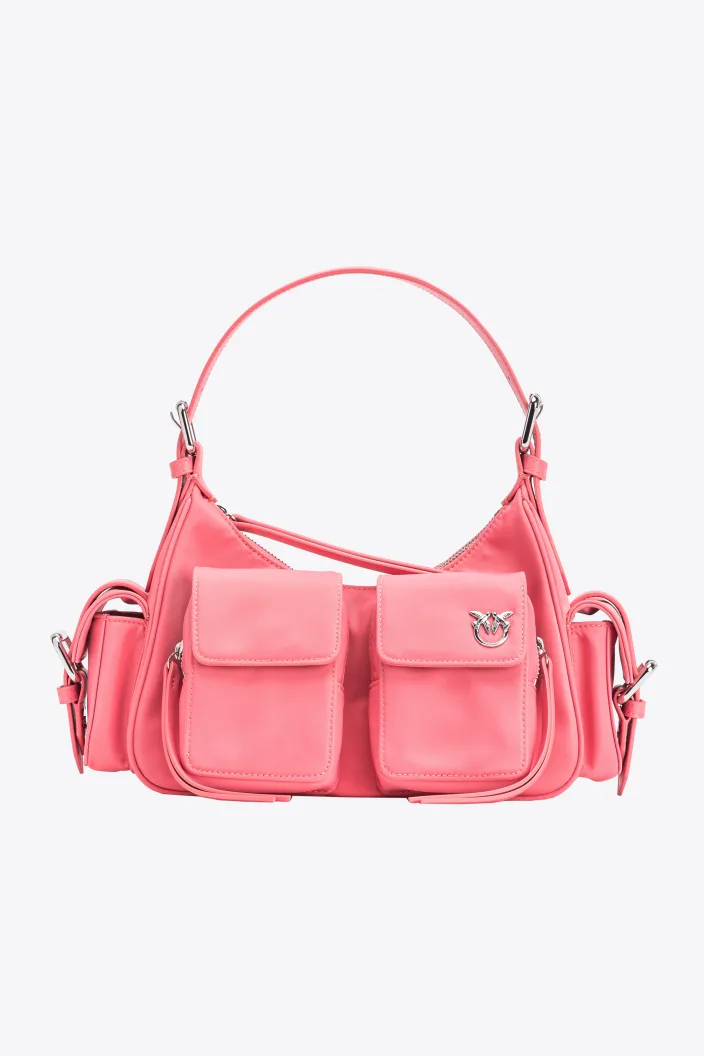 PINKO 102747A0F1B00Q 関税送料込 Pinko Horizontal Flat Bag Pink 102747 A0F1 P31Q